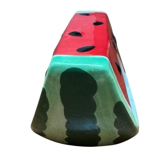 Watermelon Cermaic Dish Planter / Soap Tray - Picture 3 of 6